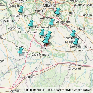 Mappa Via Candio, 27100 Pavia PV, Italia (13.71583)