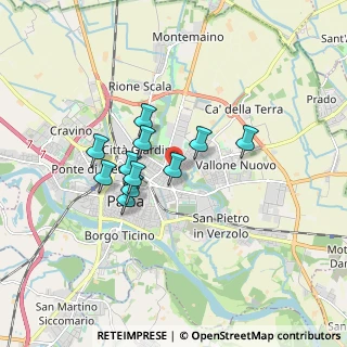 Mappa Via Candio, 27100 Pavia PV, Italia (1.30455)