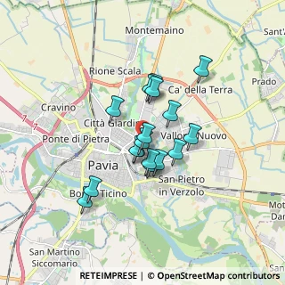 Mappa Via Luigi Brusaioli, 27100 Pavia PV, Italia (1.25353)