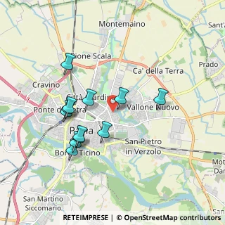 Mappa Via Candio, 27100 Pavia PV, Italia (1.72667)