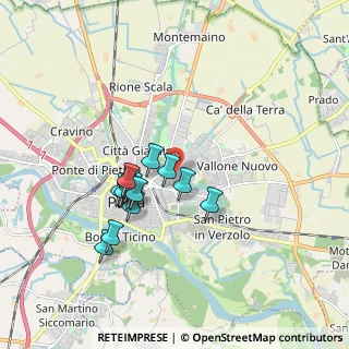 Mappa Via Candio, 27100 Pavia PV, Italia (1.48643)
