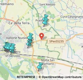 Mappa Via trovamala, 27100 Pavia PV, Italia (2.52083)
