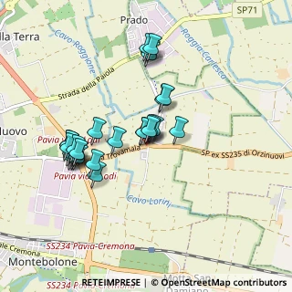 Mappa Via trovamala, 27100 Pavia PV, Italia (0.83704)