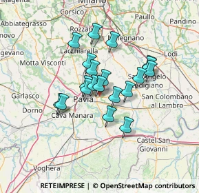 Mappa Via trovamala, 27100 Pavia PV, Italia (10.048)