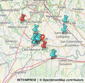 Mappa Via trovamala, 27100 Pavia PV, Italia (10.28308)