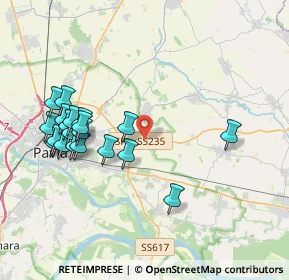 Mappa Via trovamala, 27100 Pavia PV, Italia (4.064)