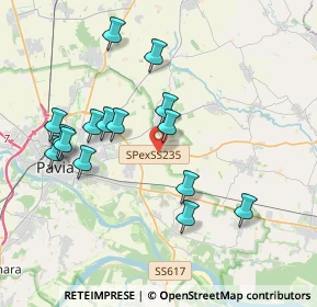 Mappa Via trovamala, 27100 Pavia PV, Italia (3.80667)