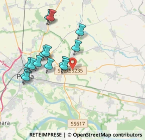 Mappa Via trovamala, 27100 Pavia PV, Italia (3.72571)
