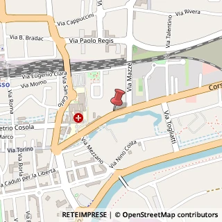 Mappa Corso G. Ferraris, 33, 10034 Chivasso, Torino (Piemonte)