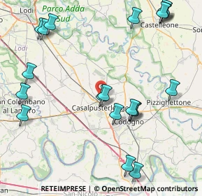 Mappa Via Lever Gibbs, 26841 Casalpusterlengo LO, Italia (10.423)