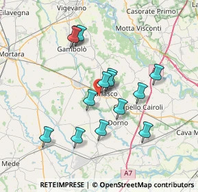 Mappa Via Galvani, 27026 Garlasco PV, Italia (6.43857)