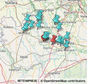 Mappa Via Galvani, 27026 Garlasco PV, Italia (11.5525)