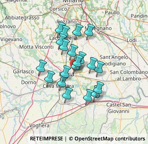 Mappa Via Edoardo Camera, 27100 Pavia PV, Italia (10.206)