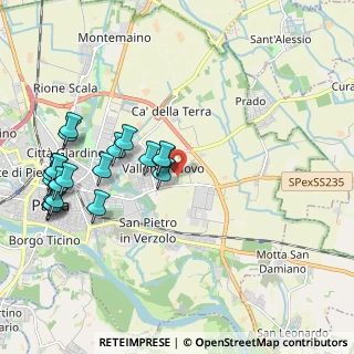 Mappa Via Edoardo Camera, 27100 Pavia PV, Italia (2.3455)