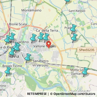 Mappa Via Edoardo Camera, 27100 Pavia PV, Italia (2.82286)