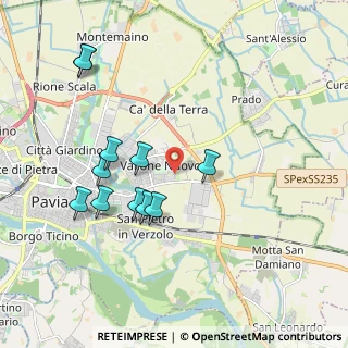 Mappa Via Edoardo Camera, 27100 Pavia PV, Italia (1.95727)