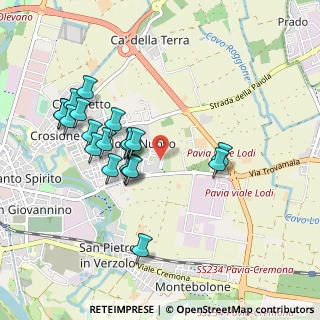 Mappa Via Edoardo Camera, 27100 Pavia PV, Italia (0.92)