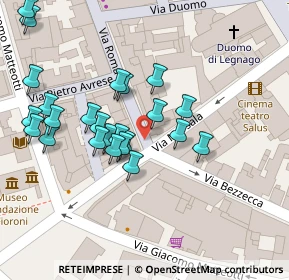 Mappa Galleria Risorgimento, 37045 Legnago VR, Italia (0.036)