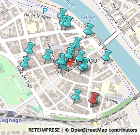 Mappa Galleria Risorgimento, 37045 Legnago VR, Italia (0.185)