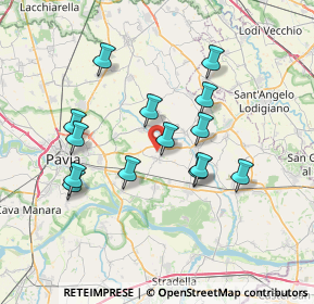 Mappa 27010 Albuzzano PV, Italia (6.58)