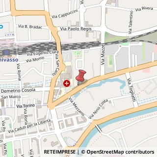 Mappa Corso G. Ferraris, 7, 10034 Chivasso, Torino (Piemonte)