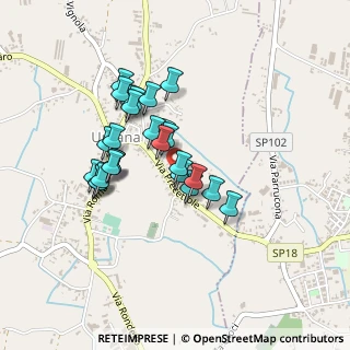 Mappa Via Precettole, 35040 Urbana PD, Italia (0.35769)