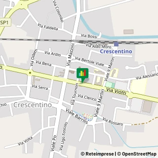 Mappa Corso Roma, 8, 13044 Crescentino, Vercelli (Piemonte)