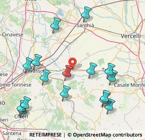 Mappa Via Tino Dappiano, 13044 Crescentino VC, Italia (19.07625)