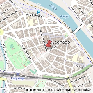 Mappa Via Giacomo Matteotti, 32, 37045 Legnago, Verona (Veneto)