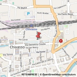 Mappa Via Roma, 9A, 10034 Chivasso, Torino (Piemonte)