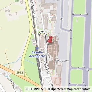 Mappa Strada Aeroporto, 12, 10072 Caselle Torinese, Torino (Piemonte)