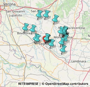 Mappa Via Benedetti Alessandro, 37045 Legnago VR, Italia (10.487)