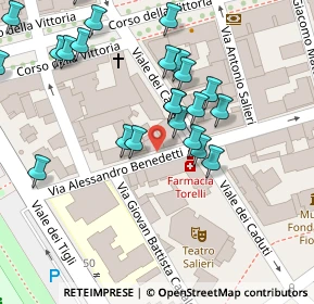 Mappa Via Benedetti Alessandro, 37045 Legnago VR, Italia (0.05385)