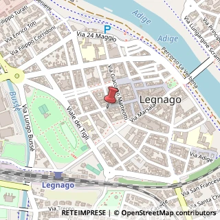 Mappa Via Salceto, 143, 37045 Legnago, Verona (Veneto)