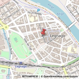 Mappa Via Benedetti Alessandro, 4, 37045 Legnago, Verona (Veneto)