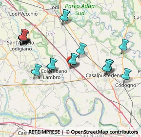 Mappa Via Risorgimento, 26814 Livraga LO, Italia (8.63)