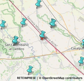 Mappa Via Risorgimento, 26814 Livraga LO, Italia (5.75462)