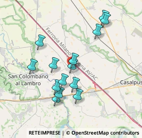 Mappa Via Risorgimento, 26814 Livraga LO, Italia (3.43071)