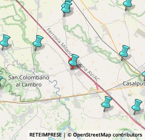 Mappa Via Risorgimento, 26814 Livraga LO, Italia (6.67154)