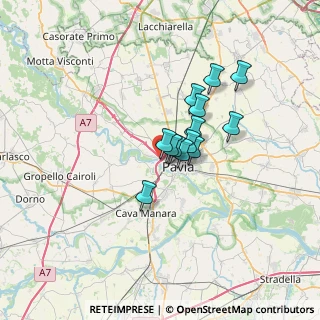 Mappa Tangenziale Ovest, 27100 Pavia PV, Italia (4.43077)