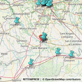 Mappa Tangenziale Ovest, 27100 Pavia PV, Italia (22.3605)