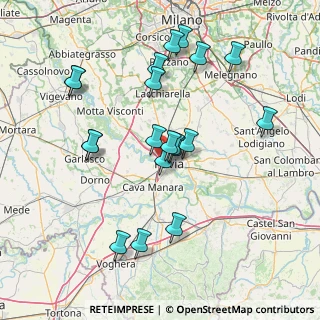 Mappa Tangenziale Ovest, 27100 Pavia PV, Italia (14.987)