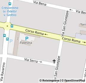 Mappa Via Serra, 13044 Crescentino VC, Italia (0.09615)