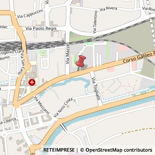 Mappa Corso G. Ferraris, 49, 10034 Chivasso, Torino (Piemonte)