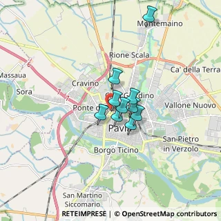 Mappa P.za Ercole Marelli, 27100 Pavia PV, Italia (1.36273)