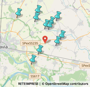 Mappa Strada Statale 235 km 8, 27010 Albuzzano PV, Italia (3.57545)