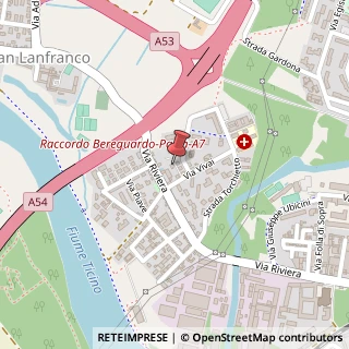 Mappa Via Vivai, 8, 27100 Pavia, Pavia (Lombardia)