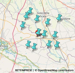Mappa Via Vittorio Veneto, 46033 Castel D'ario MN, Italia (6.06)