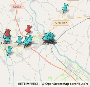 Mappa Via Giovanni Vicentini, 37045 Legnago VR, Italia (3.942)