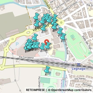 Mappa Via Giovanni Vicentini, 37045 Legnago VR, Italia (0.21379)